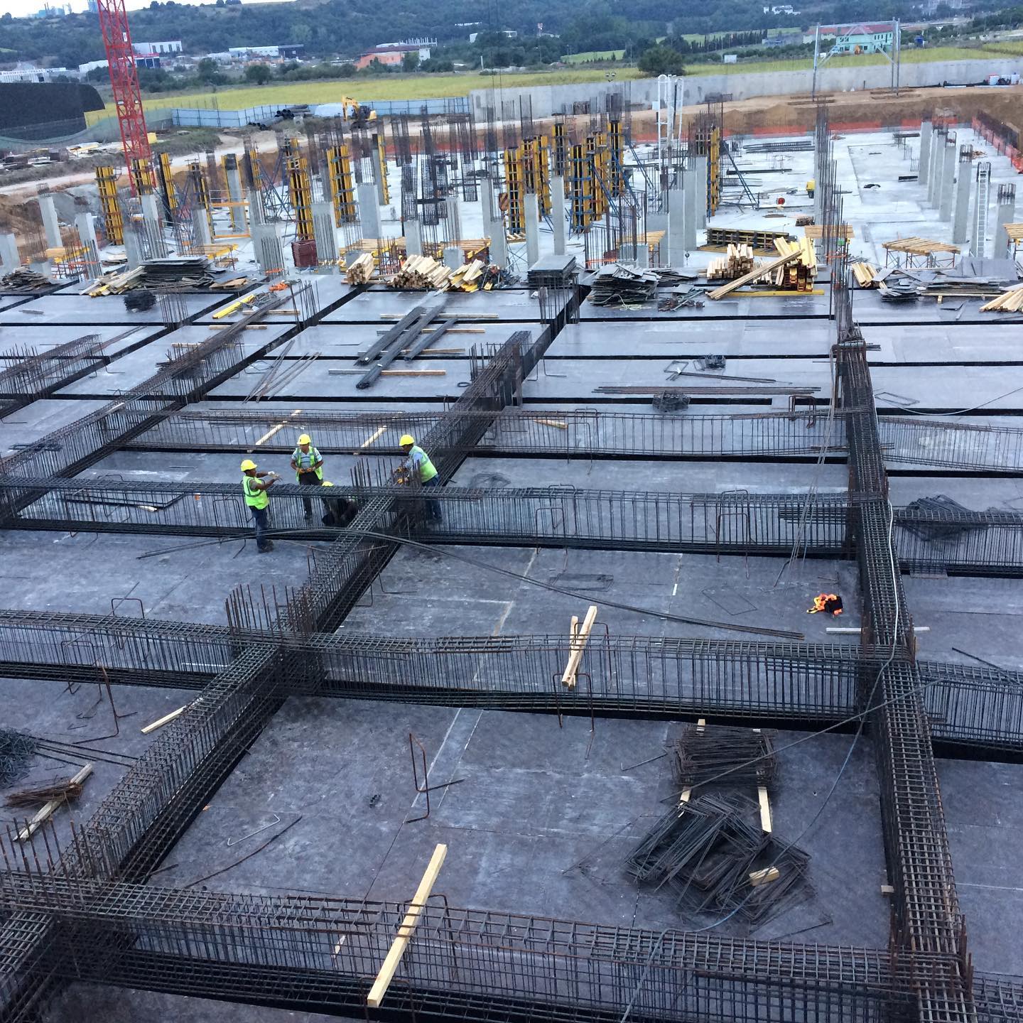 Betonarme donatı ve kalıp çalışması